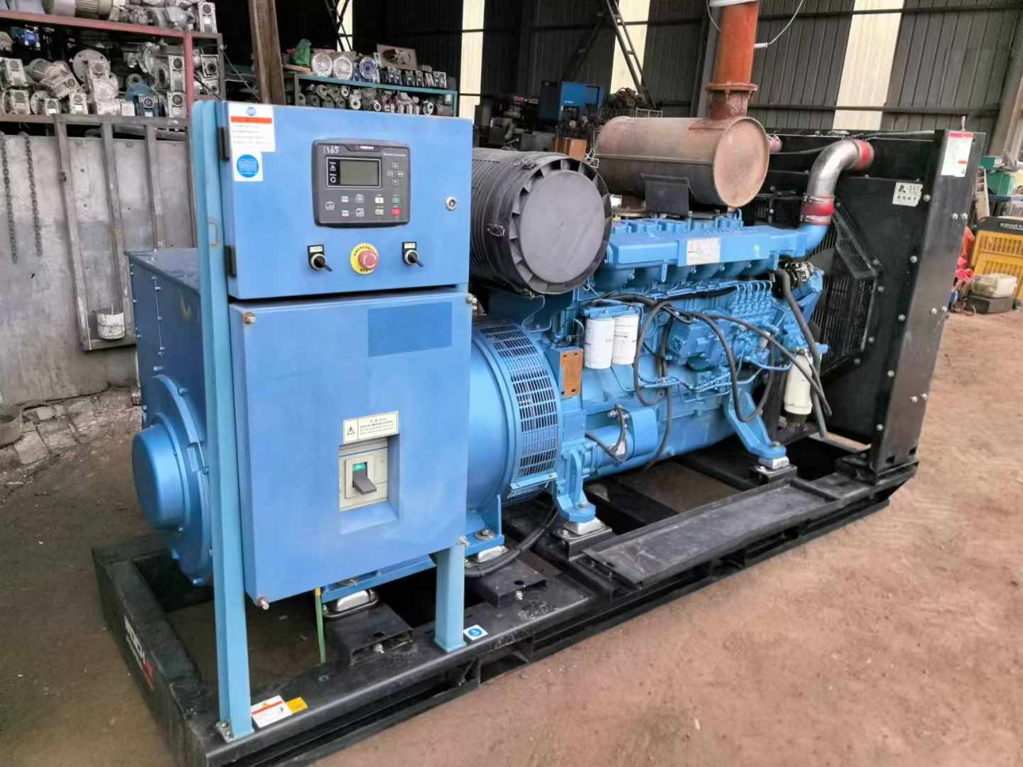 卫滨500kW 柴油发电机组可带动设备功率的计算公式是什么?