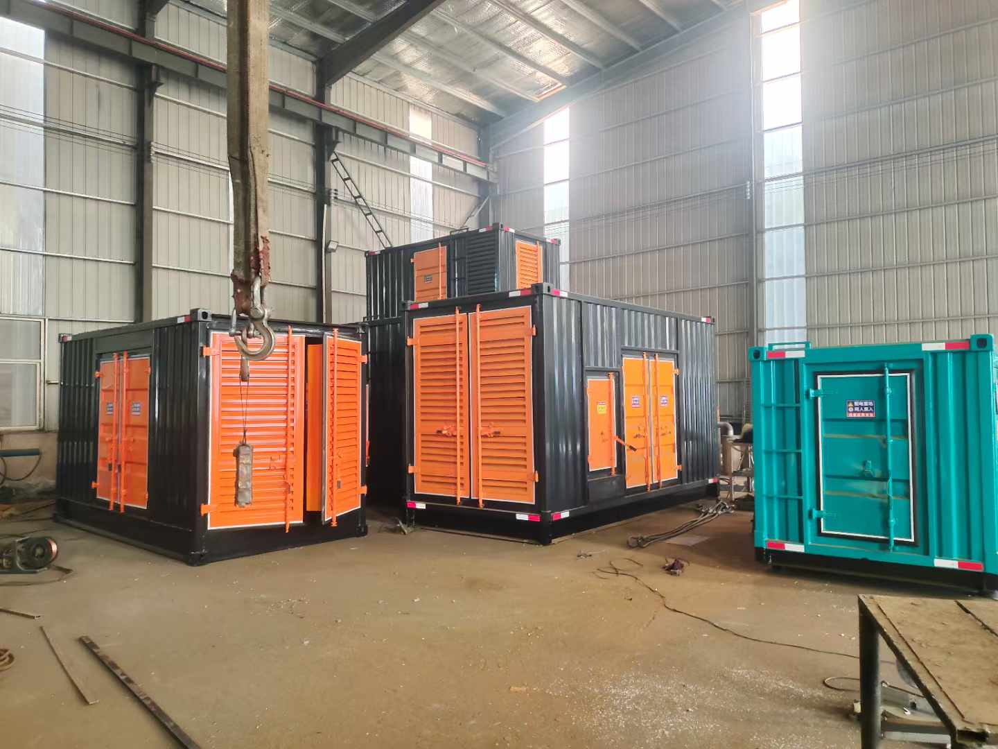 卫滨500kw柴油发电机组可以带动多少功率设备?